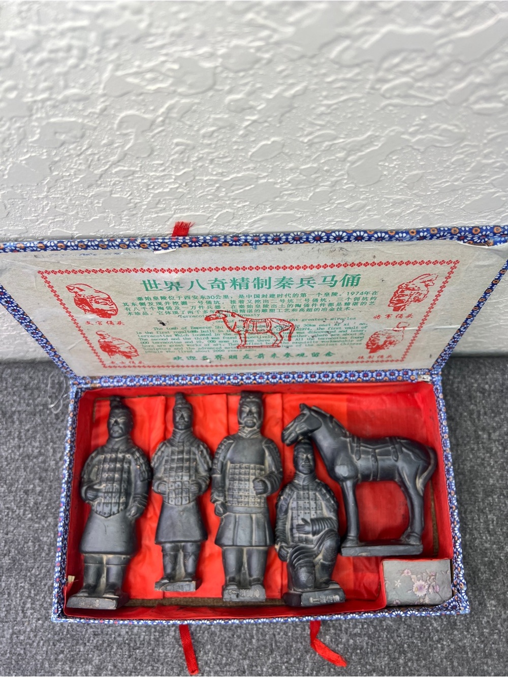 Vintage Terracotta Warrior Figurines
